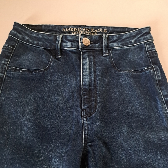 American Eagle Skyhigh Blue Jeans - Picture 4 of 9